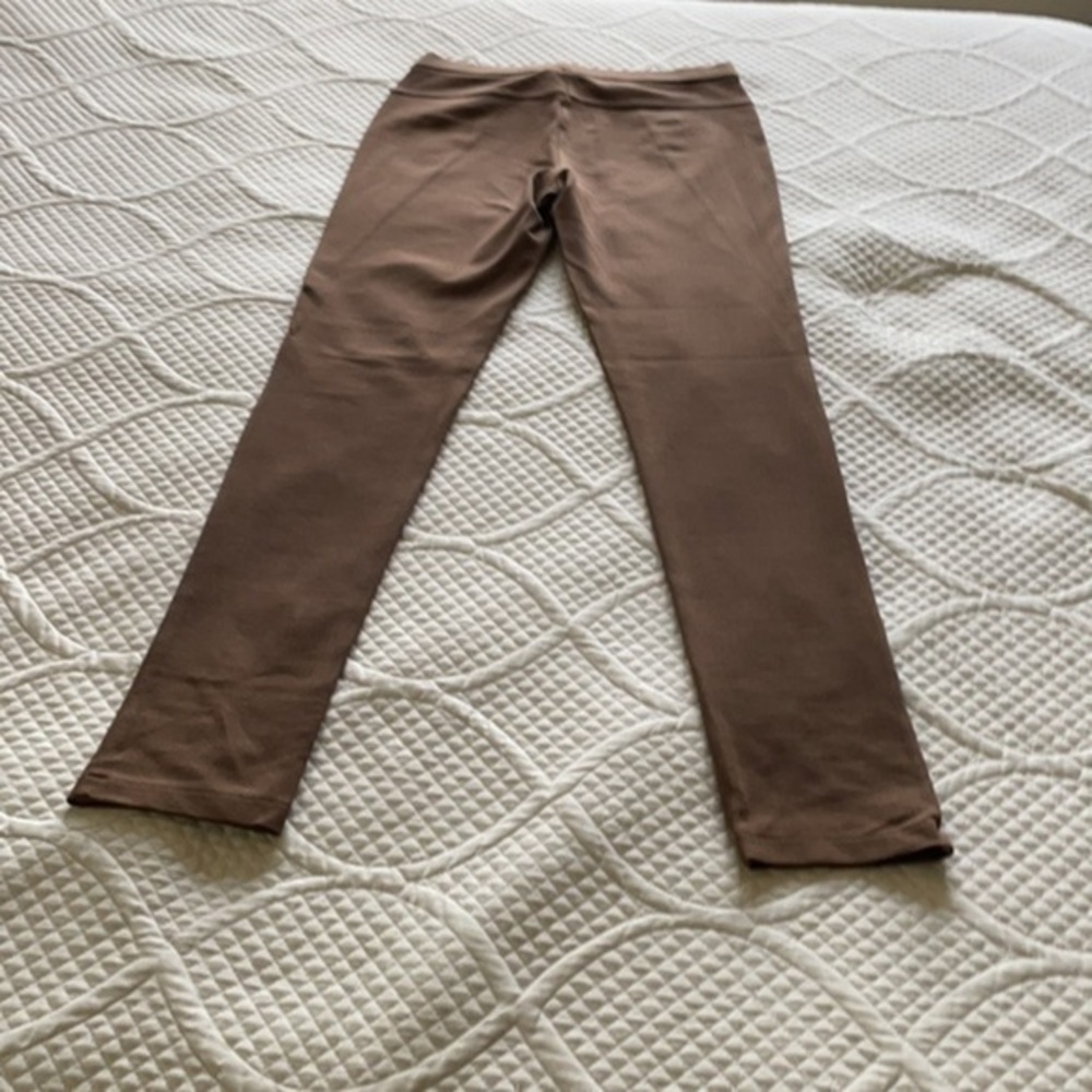 Alberto Makali skinny leather panel pants spandex size small zippered pockets - Picture 15 of 16